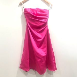 Alfred Angelo Pink Prom Bridesmaid Dress. Size 2.